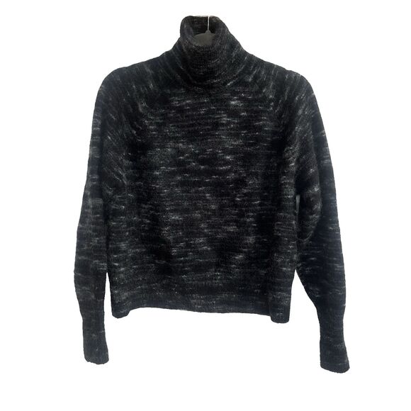 Autumn Cashmere Space Dye Raglan Mock Neck Cashmere Blend Sweater RP $450 Sz S - Picture 4 of 8